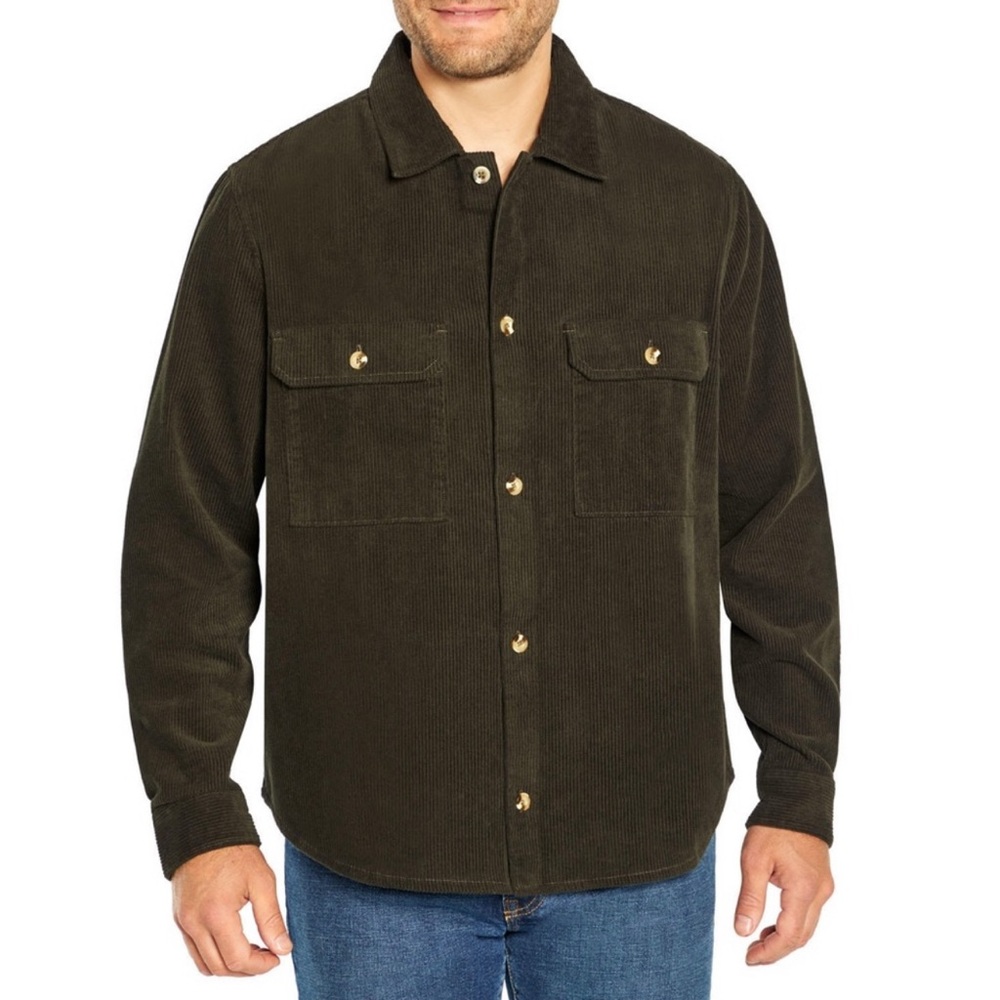 Gap Corduroy Button Down Shirt, long sleeve